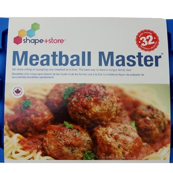 Meatball Master Maker BPA Free Silicone Tool 32,  1 oz Each Made In Canada - Picture 5 of 7